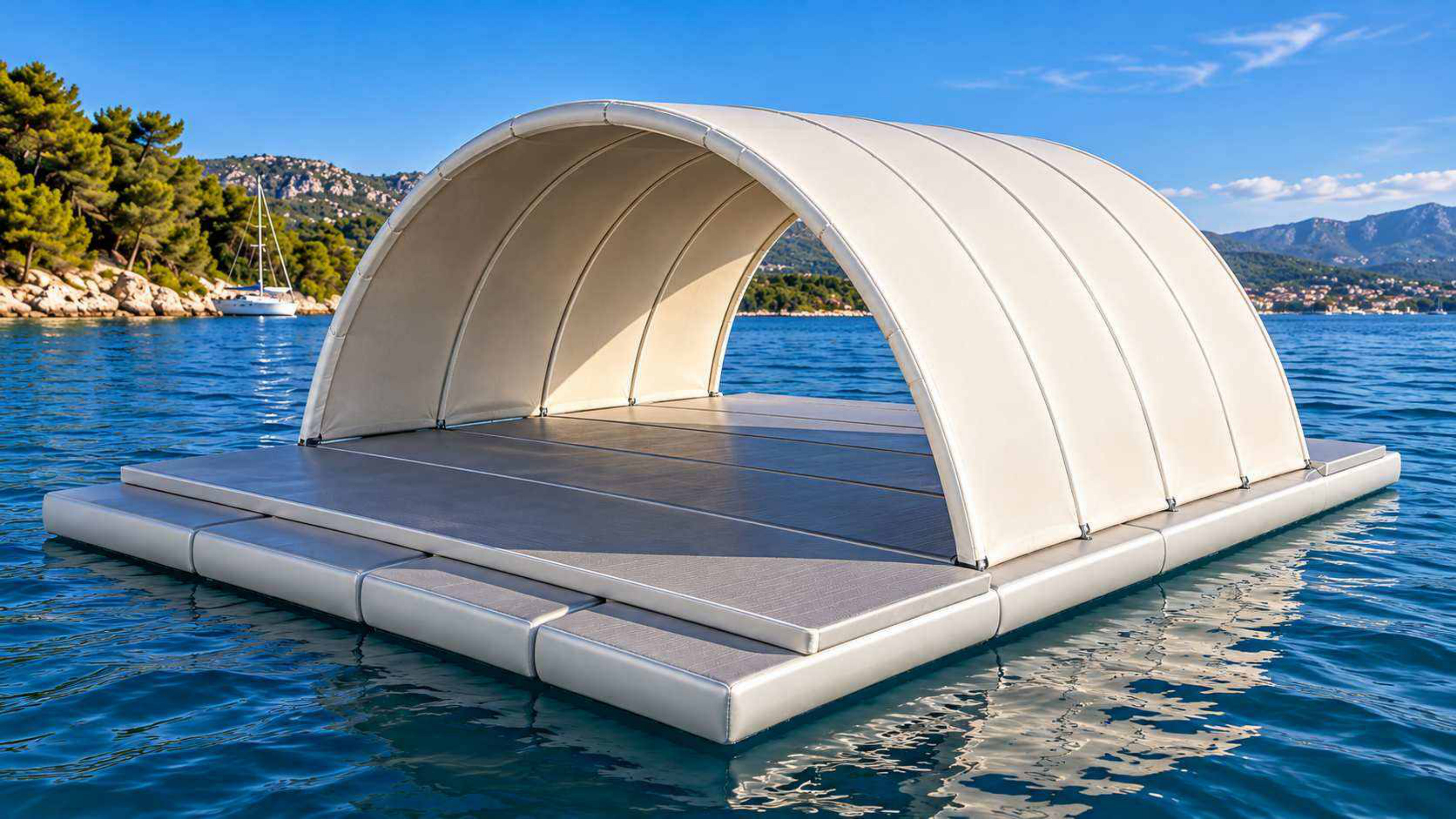 Quantum Shelter coastal infrastructure concept visualisation, selected gallery cover